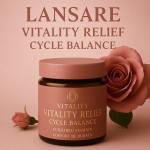 Vitality Relief | Cycle Balance  100 ml – Cremă Naturală pentru Echilibru Menstrual